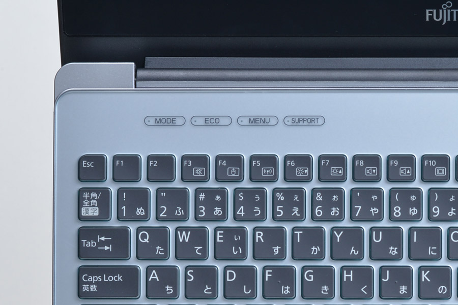 各種モード切替などをワンタッチで呼び出せるショートカットキーを装備