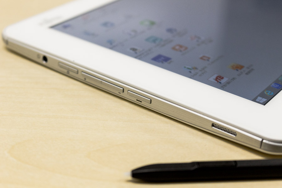 ARROWS Tab QH55/Mなら、スクリーンショットをボタンひとつで撮影し、ペンで書き込みもできます