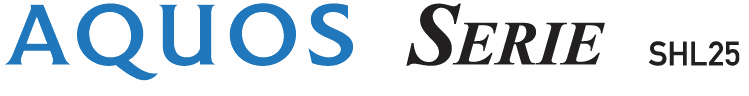 AQUOS SERIE SHL25