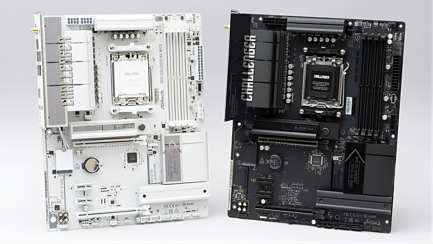 鮮やかホワイトと深みのあるブラックから選べるミドルレンジマザー