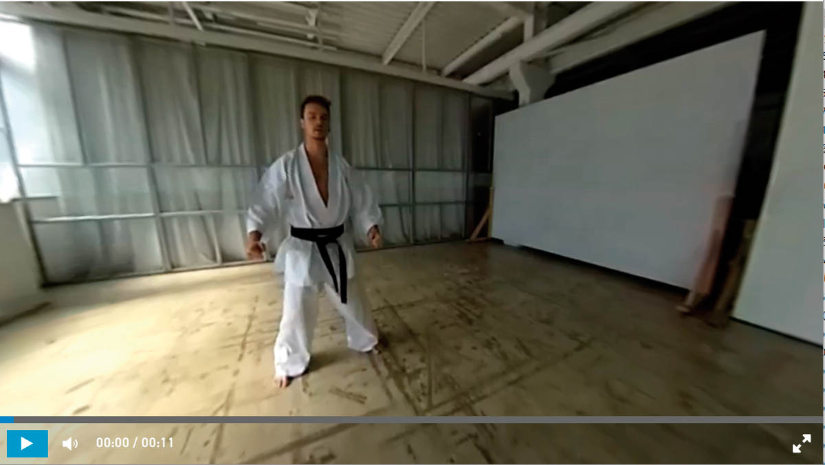 パソコンのブラウザなどで、360°ぐるっと景色を見わたすことができる。