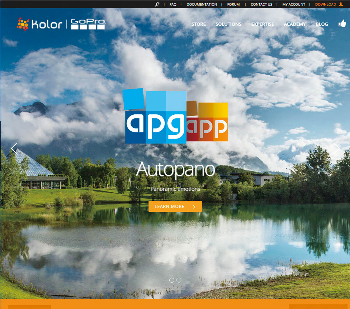 <a href="http://www.kolor.com/autopano/">●URL</a><br>複数のカメラで撮影した映像をスティチして、パノラマ動画を制作できる。