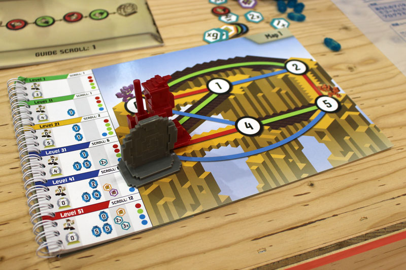 指示通りに道をたどって、見事にゴール！