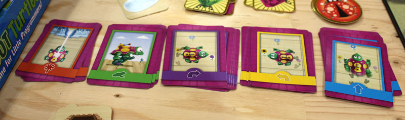 コードを表す5種類のカード