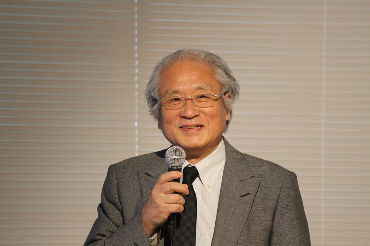 南里誠一郎氏(慶応大学名誉教授、瑞宝章綬章受勲)