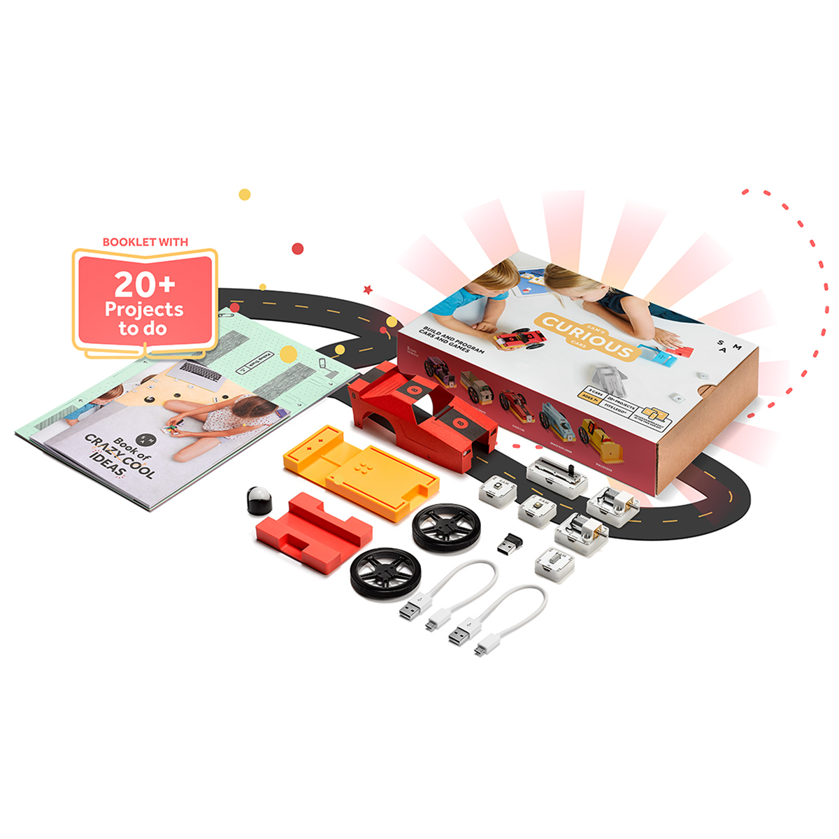「SAM Labs Curious Cars Kit」