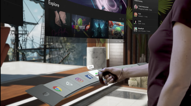 操作はOculus Touchコントローラーに最適化されている