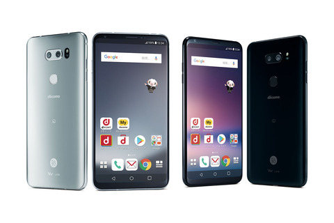 「V30+ L-01K」（左）と「JOJO L-02K」（右）は2018年1月以降発売予定