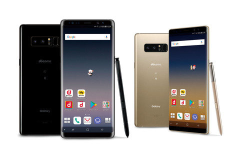 「Galaxy Note8 SC-01K」は10/26発売