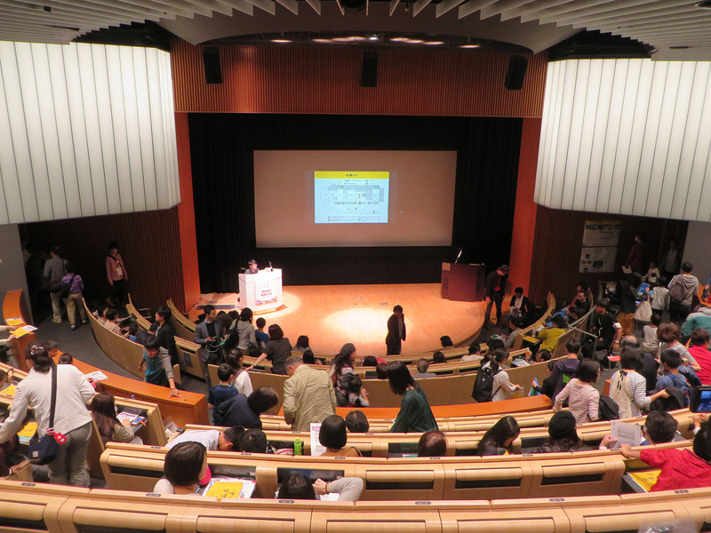 プレゼン会場の風景