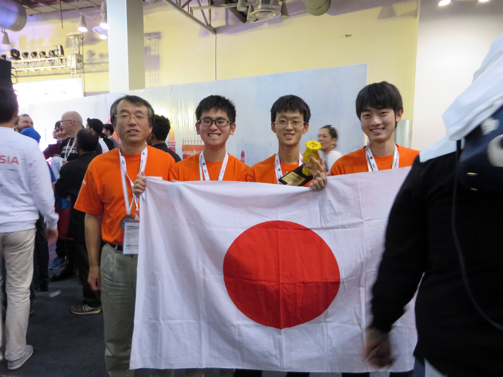 WRO 2016インド大会で第3位となったチーム