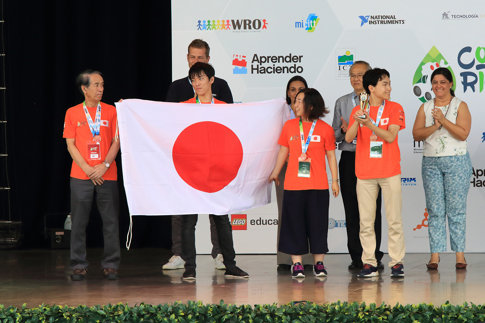 アドバンスド・ロボティクス・チャレンジで銅メダルを獲得した「Teikyo ROBO Lab」