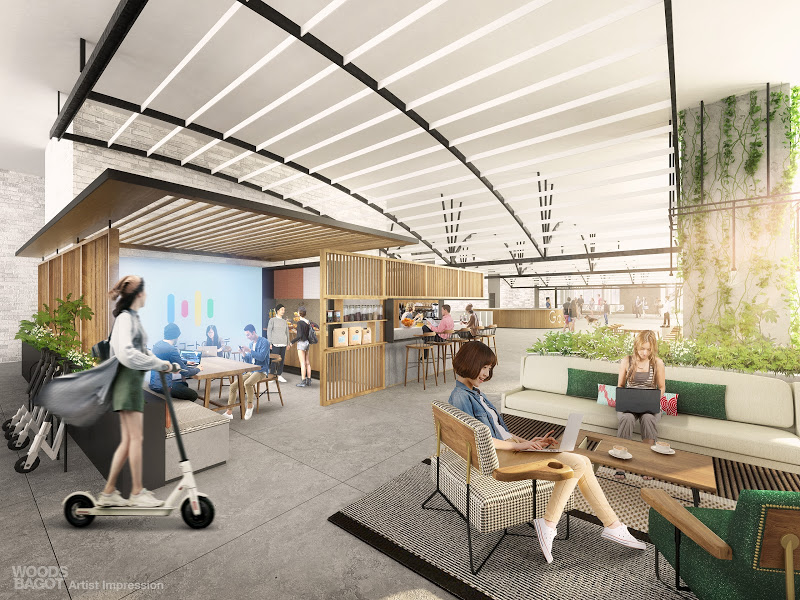 新社屋の内観イメージ