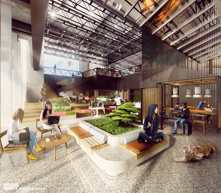 新社屋の内観イメージ