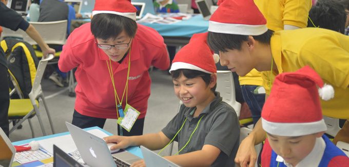 Tech Kids CAMPの様子