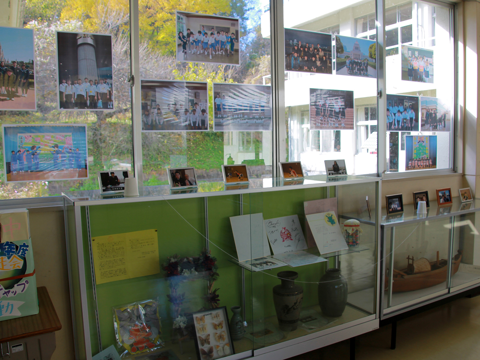 浪江中学校の活動のようす