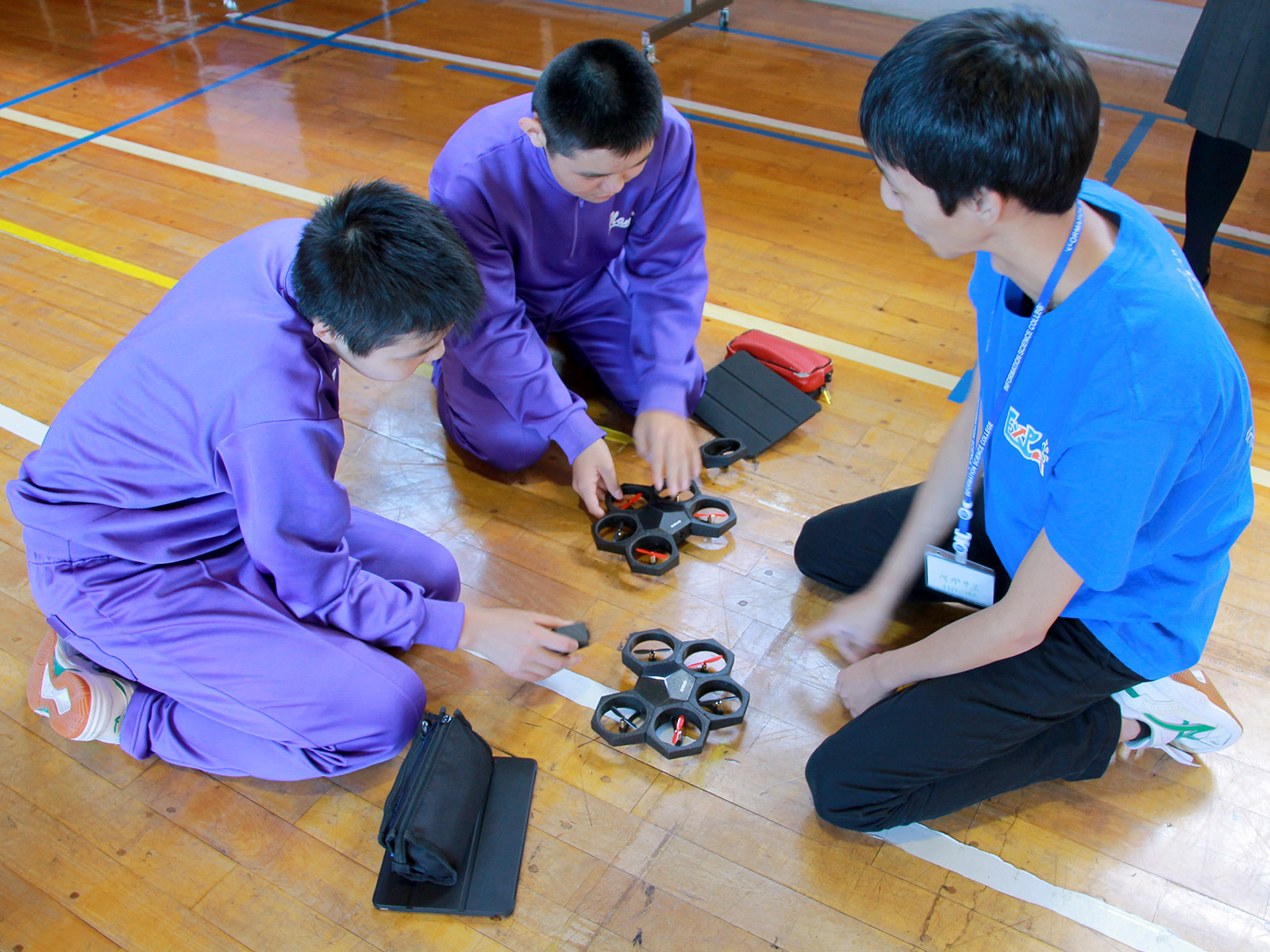 1人1台のAirblockが割り当てられた