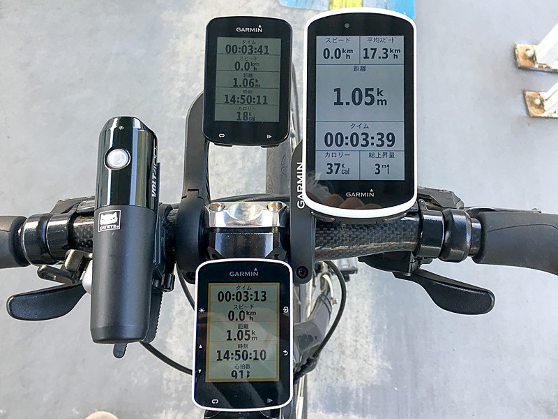 4万円で買った自転車に約20万円（借りもの）を装着している図。絶対にコケられない戦いがここにあるッッ