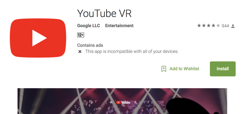 アプリについては、通常のAndroidアプリと共通になっているものと、Daydream専用のアプリが用意されているものがある。例えば、「Googleストリートビュー」は通常のアプリにVR機能が内包されているが、YouTubeについては「YouTube VR」というDaydream専用のアプリがリリースされている