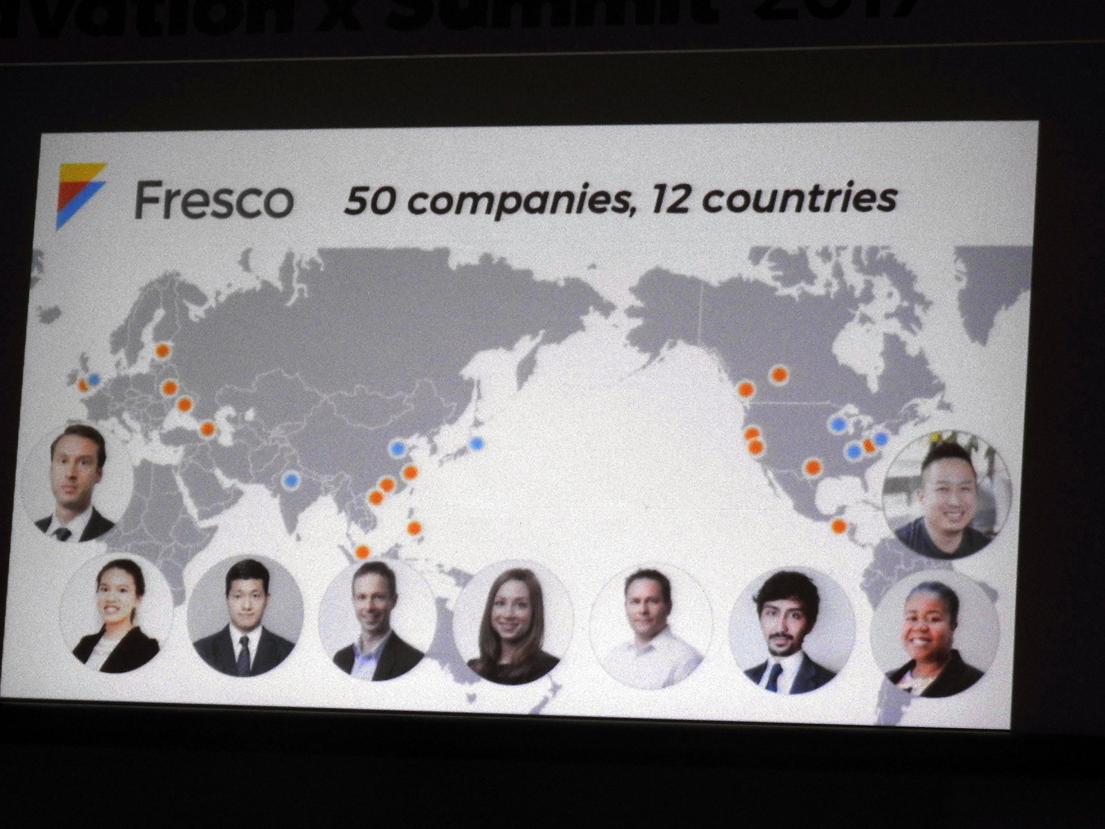 Frescoは、12カ国の合計50社に投資をしている