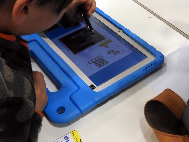 アルゴロジックは、タブレットでも利用できる