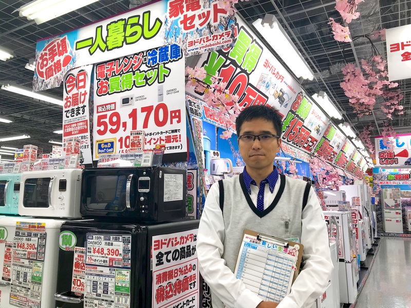 ヨドバシカメラ マルチメディアAKIBAの内田さん