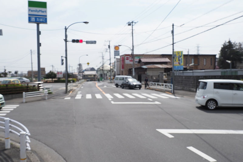 約20km走行。あらピンボケ。失礼