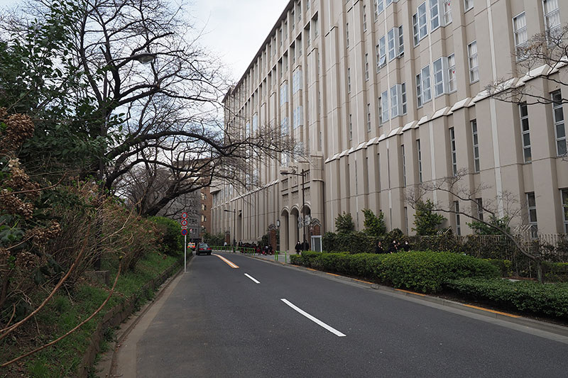 もうすぐ返却場所～。四谷付近