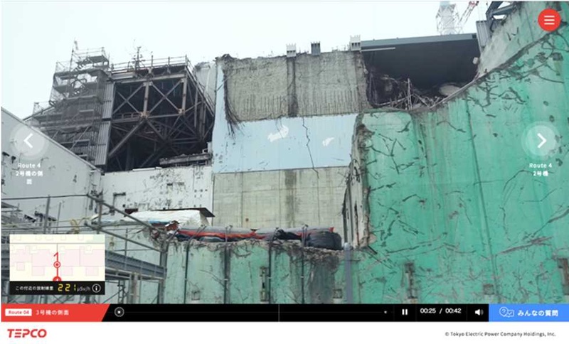 水素爆発した3号機原子炉建屋