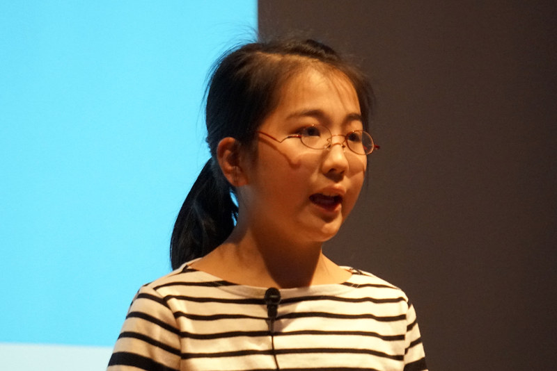 菅野晄さん。これまでにもゲームなどを作りコンテストで入賞経験もある