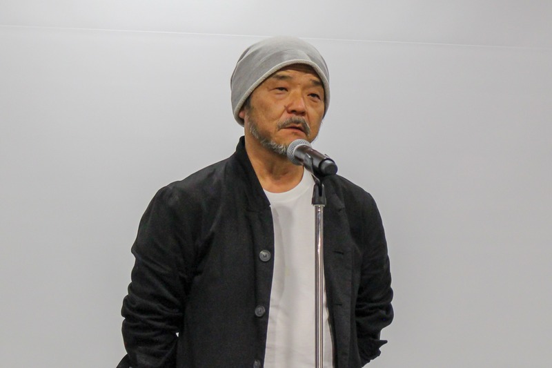 発起人の押井守氏。イベントでは同氏が監督したILC Supportersのプロモーション用ショートムービー「アインシュタインの骰子」が上映された