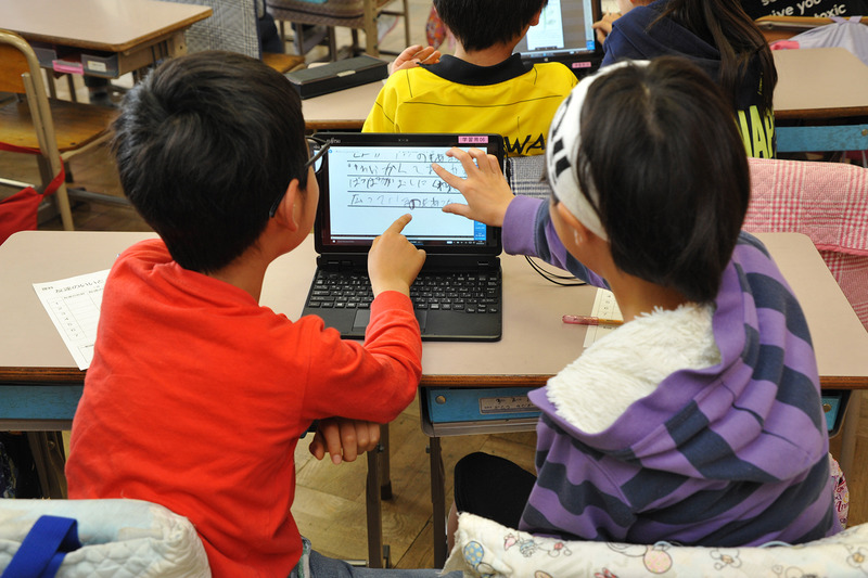 中には、たくさんの友達の“いいとこ”を発見する児童も