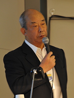 戸田市教育委員会教育長の戸ヶ崎氏