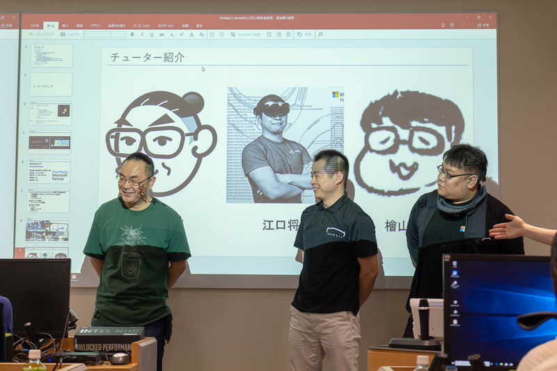 ホロラボの岩本義智氏、江口将史氏、檜山正樹氏らがチューターとして参加
