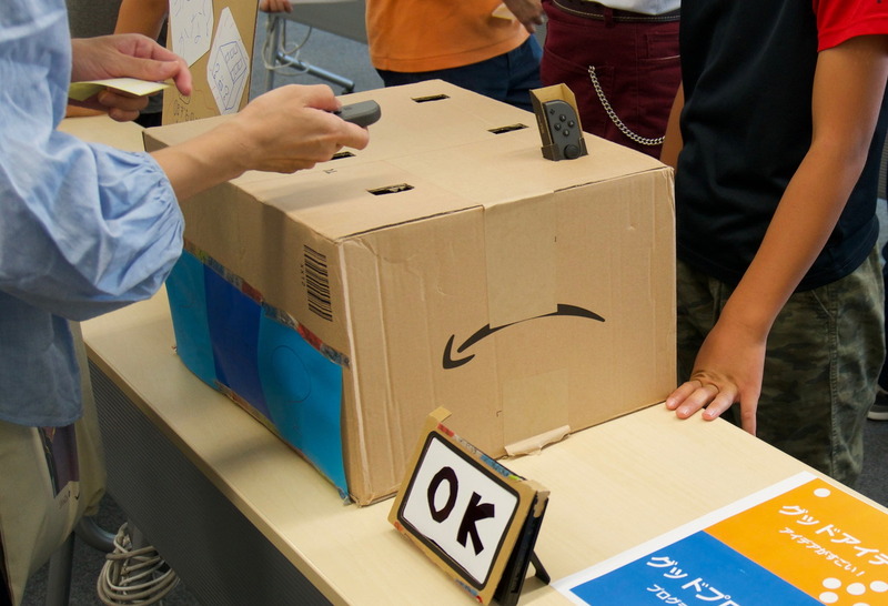 当たると音だけでなく画面のOK表示が点灯する