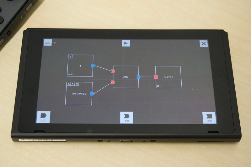 2つの入力が同時に起きた時だけ、出力が機能する
