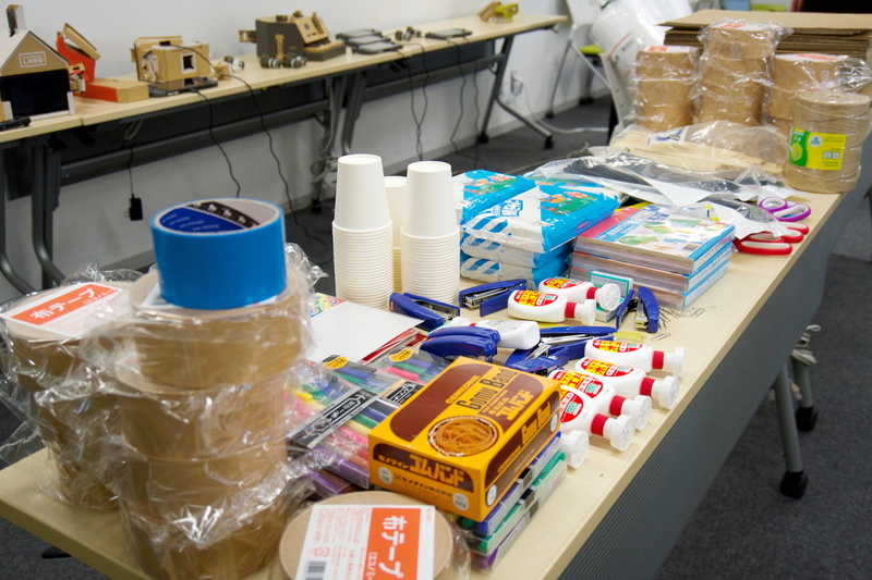 たくさんの材料が用意され、ワクワク感が増す