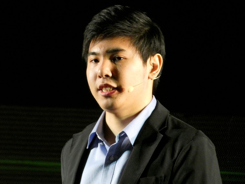 ゲーム作りは本作が初めてだという古堅武琉さん（高3）