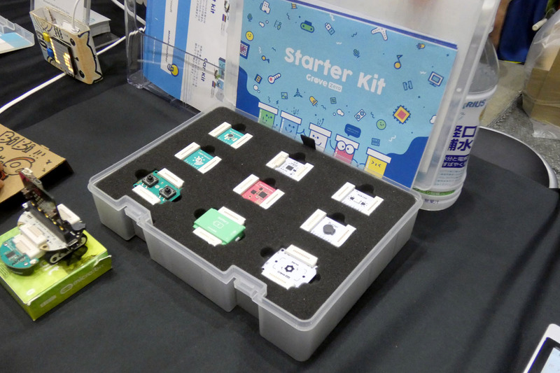 Seeedのブースに展示されていたGrove Zeroスターターキット