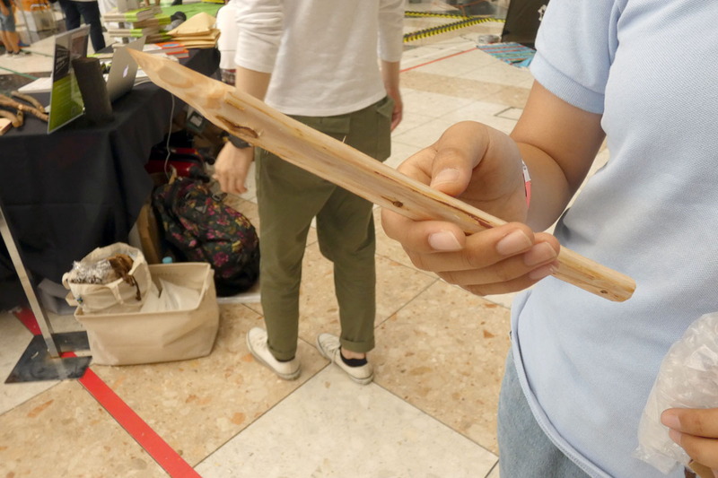 1時間のワークショップで完成したペグ