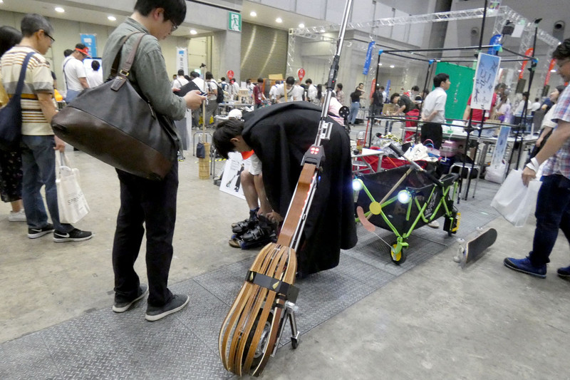 MONO Creator's Labの「ext-broom」。ハリー・ポッターのクィディッチを実現するほうき型モビリティである