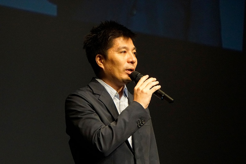 協賛のサイバーエージェント社長 藤田晋氏は、「プログラミングを好きという気持ちを大事にしてほしい」とエールを送った