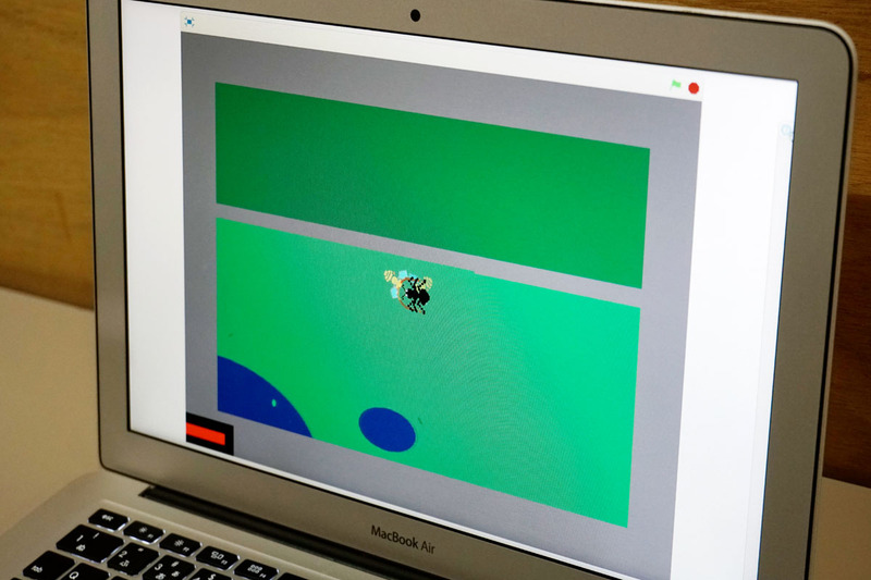 開発環境はScratch