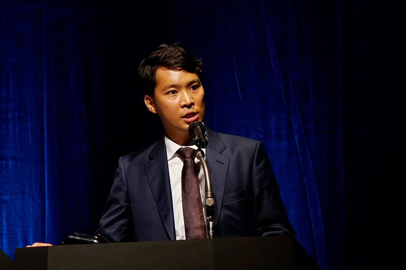 主催のTech Kids Schoolを運営するCA Tech Kids社長 上野朝大氏が司会を務めた