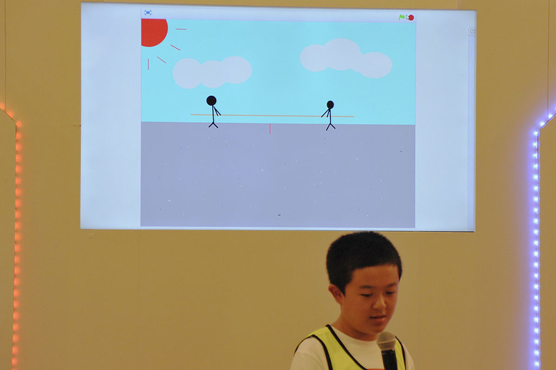 作品の紹介も子供達自身によって行われた