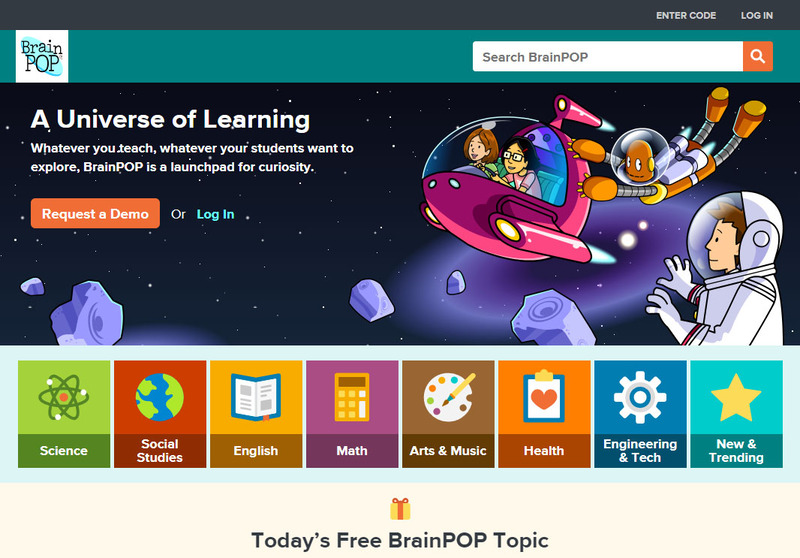 「BrainPOP（ブレインポップ）」は1999年に設立されたオンライン教育コンテンツ。家庭学習やホームスクールなどのツールとして世界中で広く利用されている