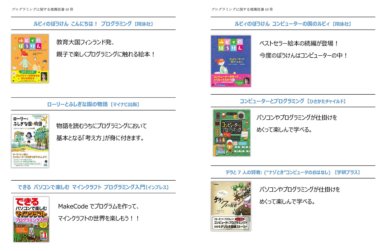 プログラミング書籍品評会で選出された10冊