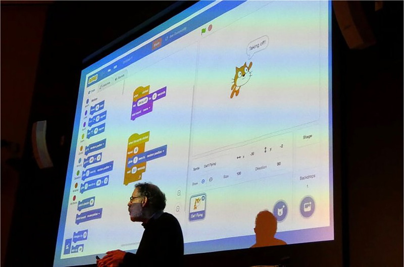 Scratch 2018 Tokyo 基調講演の様子