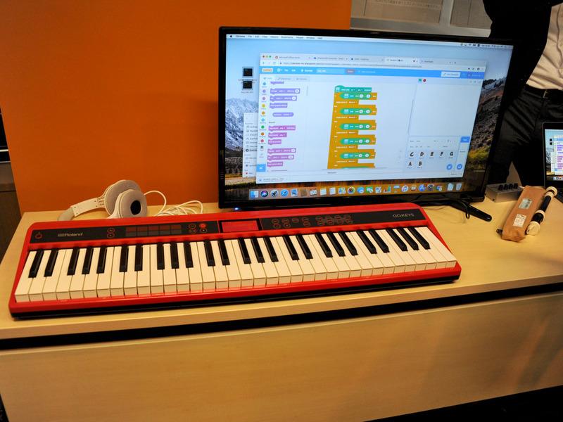 ローランドの参考展示