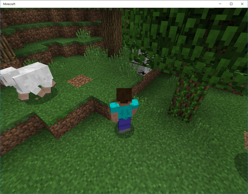 マインクラフトの世界には様々な生き物がいる